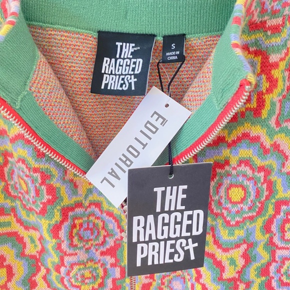 70's skirt mini acrylic // New - Picture 4 of 5